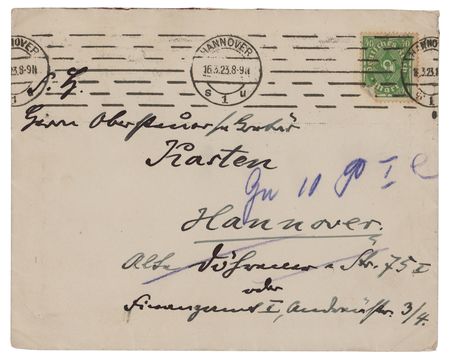 Lot #554 Paul von Hindenburg Autograph Letter Signed - Image 2