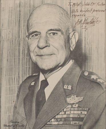 Lot #536 James H. Doolittle Signed Photograph - Image 1
