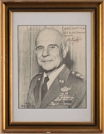 Lot #536 James H. Doolittle Signed Photograph - Image 2
