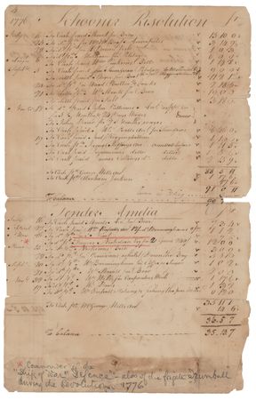 Lot #510 Revolutionary War: Maryland Navy