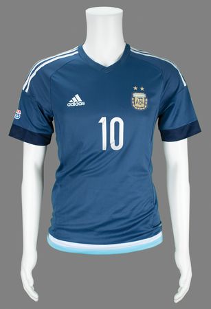 Lot #1106 Soccer: Lionel Messi Match-Worn Jersey