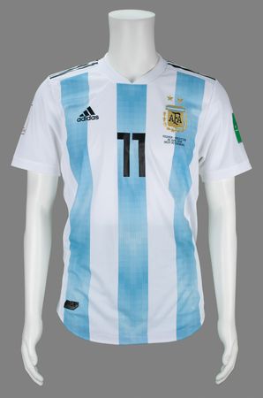 Lot #1104 Soccer: Angel Di Maria Match-Worn Jersey - Image 1
