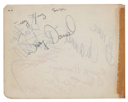 Lot #843 Beatles and Bruce Channel Signatures - Image 2