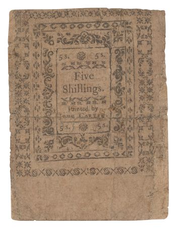 Lot #243 William Ellery Signed Currency - Image 2