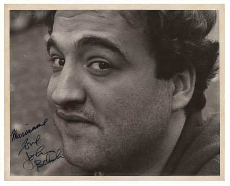 Lot #935 John Belushi Signed Photograph