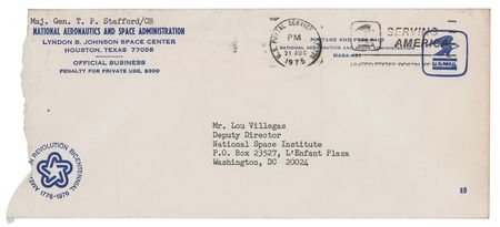 Lot #686 Tom Stafford Autograph Letter Signed - Image 2