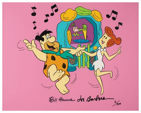Lot #759 Bill Hanna and Joe Barbera Signed Limited Edition Cel: 'Jukebox Rock' - Image 2