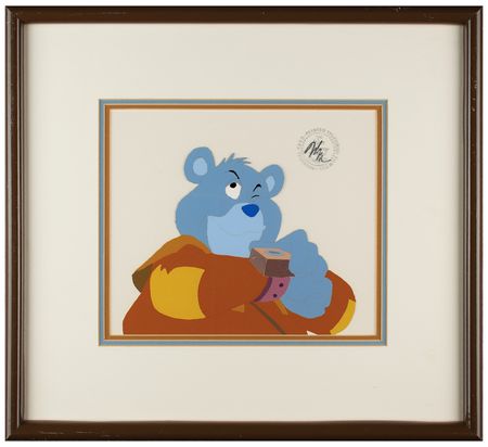 Lot #752 Tummi Gummi production cel from Disney's Adventures of the Gummi Bears - Image 1