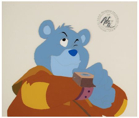 Lot #752 Tummi Gummi production cel from Disney's Adventures of the Gummi Bears - Image 2