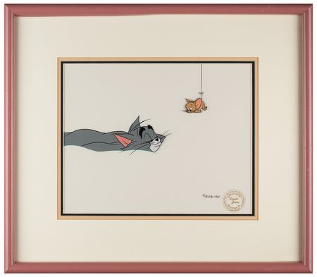 Lot #778 Tom and Jerry production cel from a Tom and Jerry cartoon - Image 1