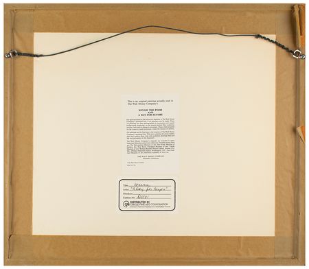 Lot #781 Winnie the Pooh production cel from Winnie the Pooh and a Day for Eeyore Production Cel - Image 3