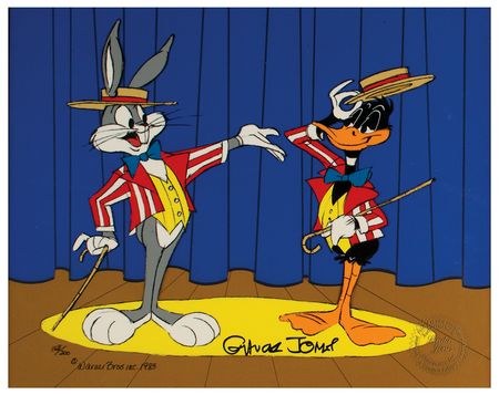 Lot #766 Chuck Jones Signed Limited Edition Cel: 'Nite of Nites' - Image 2