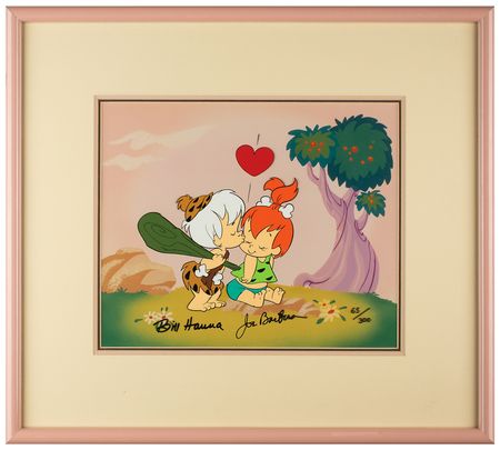 Lot #760 Bill Hanna and Joe Barbera Signed Limited