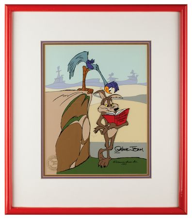 Lot #768 Chuck Jones Signed Limited Edition Cel: