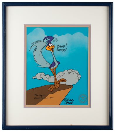 Lot #769 Chuck Jones Signed Limited Edition Cel: