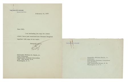 Lot #221 Harry S. Truman Typed Letter Signed - Image 1