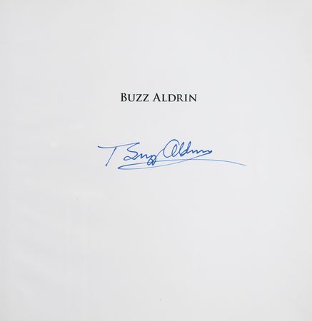 Lot #644 Buzz Aldrin Signed Book - Image 2