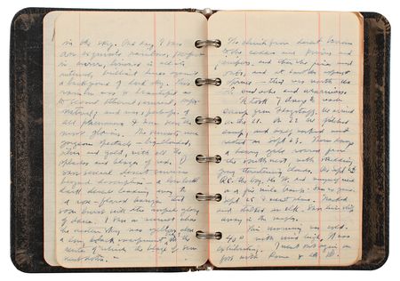 Lot #789 Zane Grey's Handwritten Diary - Image 3