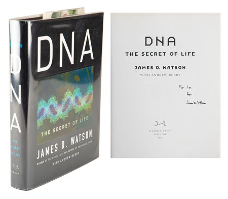 Lot #363 DNA: James D. Watson Book