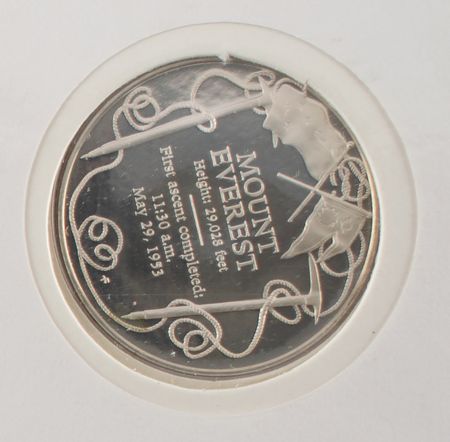 Lot #396 Edmund Hillary and Tenzing Norgay Signed Cover - Image 5