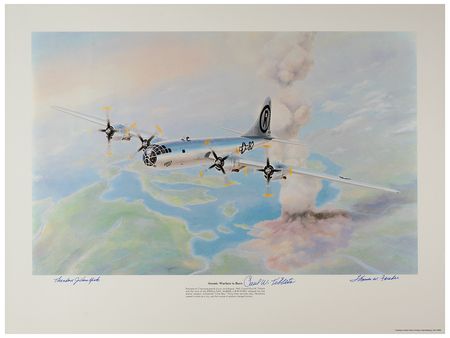 Lot #543 Enola Gay Signed Print - Image 1
