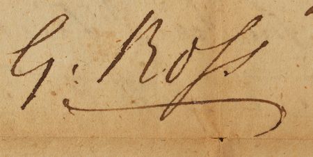 Lot #471 George Ross Document Signed - Image 3