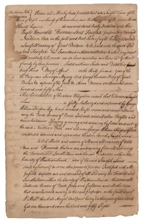Lot #256 Richard Henry Lee Document Signed