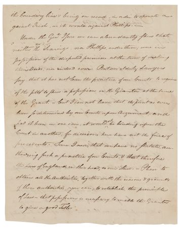 Lot #372 William Ellery Signed Hand-Addressed Letter - Image 3