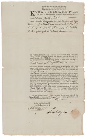 Lot #457 Timothy Pickering Document Signed - Image 2