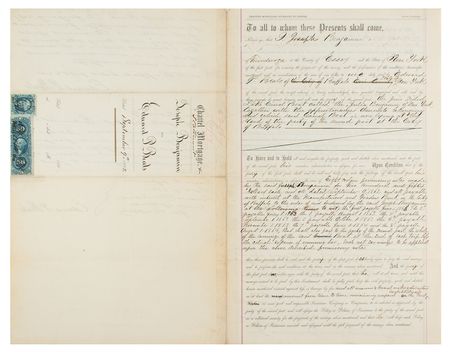 Lot #100 Grover Cleveland Autograph Document Signed - Image 4