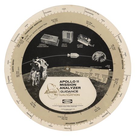 Lot #646 Apollo 11 Raytheon Mission Analyzer