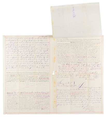 Lot #451 New York and Harlem Railroad Corporation Deed - Image 3