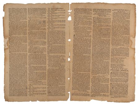 Lot #599 The Providence Gazette and Country Journal (September 27, 1783): Reporting on Sir Guy Carleton's evacuation of New York, with notes on treaty negotiations abroad - Image 2