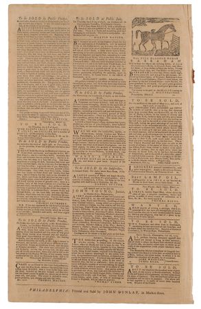 Lot #577 The Pennsylvania Packet or the General Advertiser (April 1, 1779) - Image 3