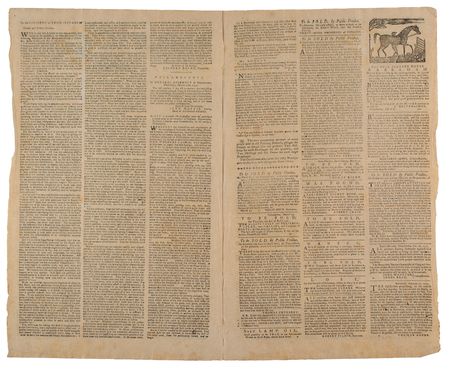 Lot #592 The Pennsylvania Packet or the General Advertiser (March 25, 1779): Extract of a report from General Arthur St. Clair's evacuation of Ticonderoga, and news of negotiations on a large loan from France - Image 2