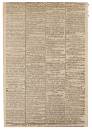 Lot #604 The Salisbury and Winchester Journal (January 25, 1779) - Image 3