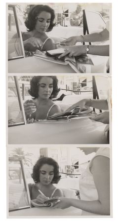 Lot #1029 Elizabeth Taylor Signature - Image 2