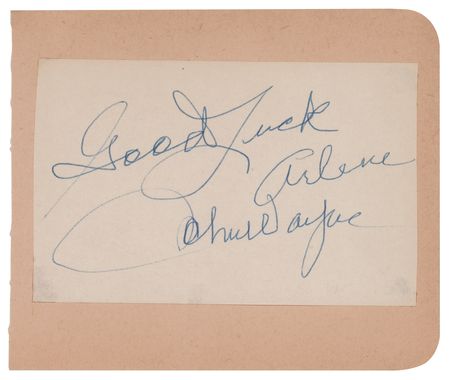 Lot #1035 John Wayne Signature - Image 1
