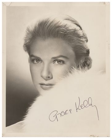 Lot #947 Grace Kelly Signed Photograph - Image 1