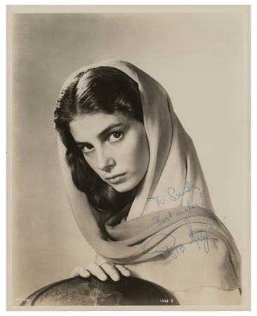 Lot #961 Pier Angeli Signed Photograph - Image 1