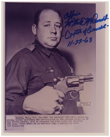 Lot #420 Kennedy Assassination: Maurice 'Nick'