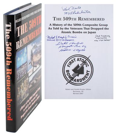 Lot #520 509th Composite Group Signed Book - Image 1