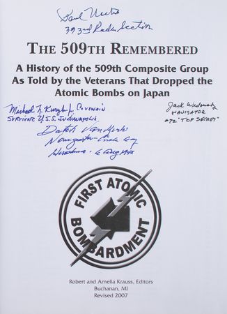 Lot #520 509th Composite Group Signed Book - Image 2