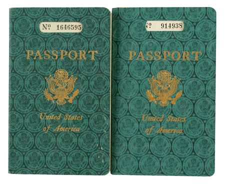 Lot #967 Frank Capra: The personal passport of Frank Capra?