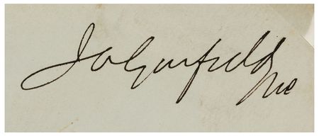 Lot #136 James A. Garfield Free Frank - Image 3