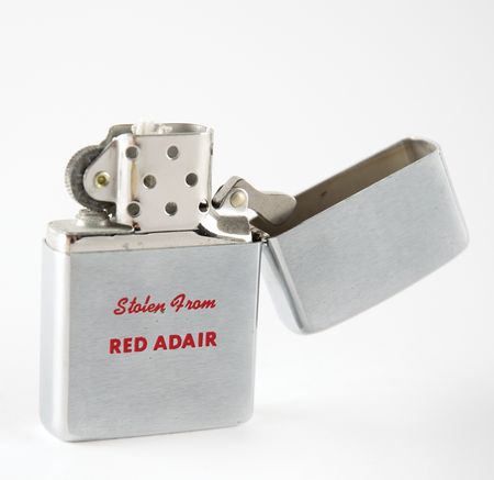 Lot #691 Al Worden's 'Red Adair' Zippo Lighter - Image 2