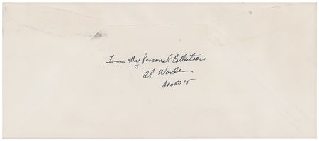 Lot #699 Al Worden's Lot of (3) Covers Signed by Apollo 15 Astronauts Group Lot - Image 2