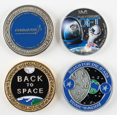 Lot #701 Al Worden's Lot of (4) Medallions - Image 2