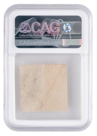 Lot #617 1903 Wright Flyer Flown Wing Fabric: Wing