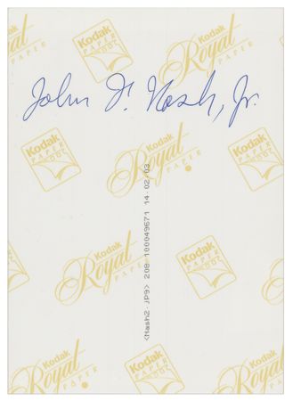 Lot #449 John Nash Signed Photograph - Image 2